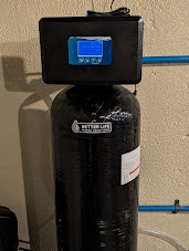 Close-up of Better Life softener control head